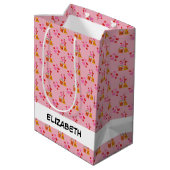 Een langdurig liefdespatroon medium cadeauzakje (Achterkant Gekanteld)