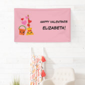 Een langdurig liefdespatroon spandoek (Insitu)