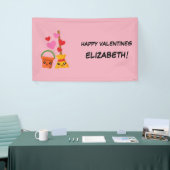 Een langdurig liefdespatroon spandoek (Beurs)