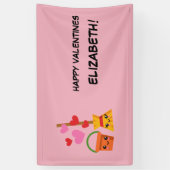 Een langdurig liefdespatroon spandoek (Verticaal)