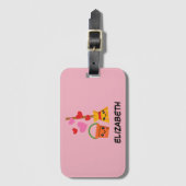 Een langdurige liefde bagagelabel (Voorkant (verticaal))