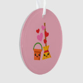 Een langdurige liefde ornament (voorkant)