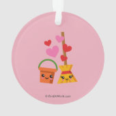 Een langdurige liefde ornament (achterkant)