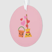 Een langdurige liefde ornament (voorkant)