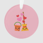 Een langdurige liefde ornament (voorkant)