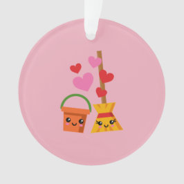 Een langdurige liefde ornament