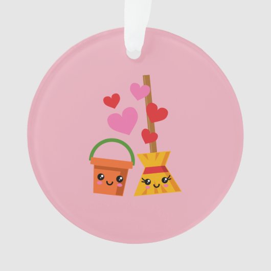 Een langdurige liefde ornament (voorkant)