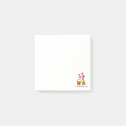 Een langdurige liefde post-it® notes (Voorkant)