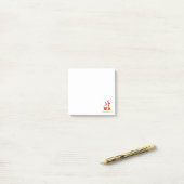 Een langdurige liefde post-it® notes (Op bureau)