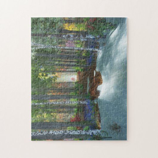 Een lange dag durende puzzel legpuzzel (Verticaal)