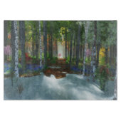 Een lange dag lange wandelenraad snijplank (Voorkant)