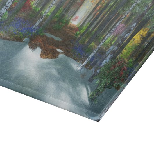 Een lange dag lange wandelenraad snijplank (Hoek)