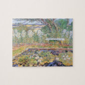 Een lange eilandtuin van Frederick Childe Hassam Legpuzzel (Horizontaal)