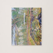 Een lange eilandtuin van Frederick Childe Hassam Legpuzzel (Verticaal)
