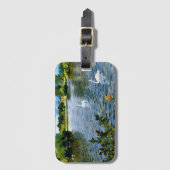 Een Lange Island Lake, mooie kunst, Bagagelabel (Voorkant (verticaal))