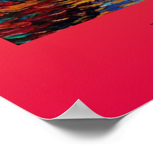 Een lange loopbaan poster (Hoek)