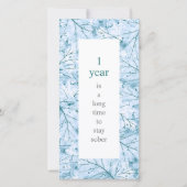 Een lange tijd om nuchter te blijven Nuchterheid V Kaart (Voorkant)