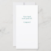 Een lange tijd om nuchter te blijven Nuchterheid V Kaart (Achterkant)