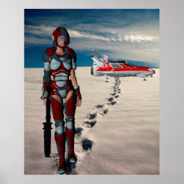 Een lange wandeling naar huis poster