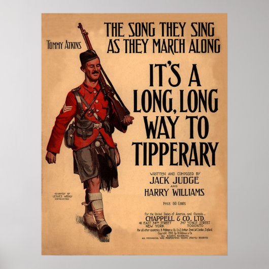 Een lange weg naar Tipperary Poster (Voorkant)