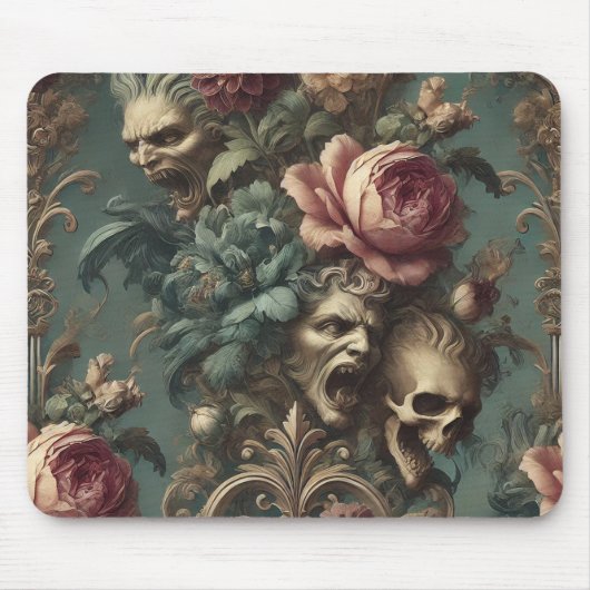 Een lange weg uit de pijn - Gothic Victoriaans Muismat (Voorkant)