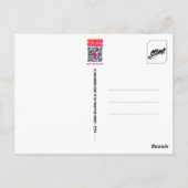 Een lange winternacht in het vergeten bos - briefkaart (Achterkant)