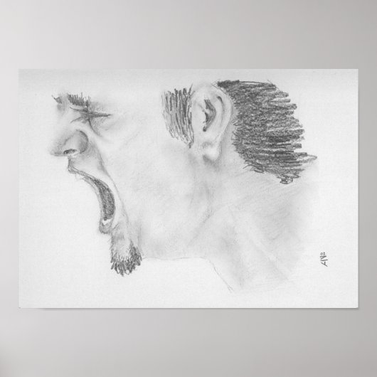 Eén langzame rode rivier stroomt door ons allemaal poster (Voorkant)