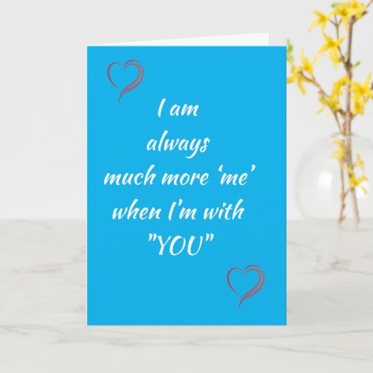 EEN LAPBRIEF OP "ONZE JUBILEUM" KAART (Gele Bloem)