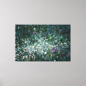 Een Lark in een Meadow Canvas Afdruk (Voorkant)