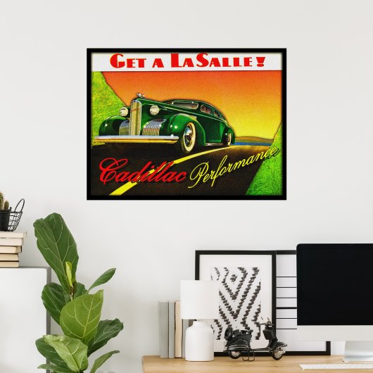 een LaSalle poster (Thuiskantoor)