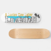 EEN LATERE DAG LATER SCHAATS BOARD PERSOONLIJK SKATEBOARD (Horizontaal)