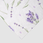 Een lavendel aquarel serie ontwerp 7 tissuepapier (Detail)