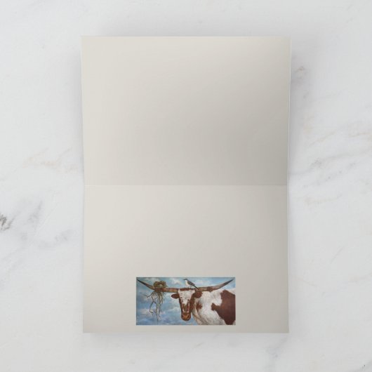 Een Lazy Day in Texas-kaart Kaart (Binnen)