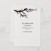 Een ledemaat toevoegen zwangerschapsaankondiging kaart (Voorkant / Achterkant)