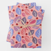 Eén leder inpakpapier vel (In situ)