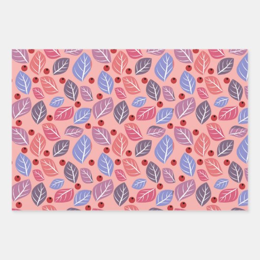 Eén leder inpakpapier vel (Voorkant)