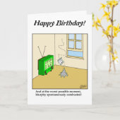 Een Leeg Tekenen - Murphy Loterij - Pas het aan Kaart (Gele Bloem)