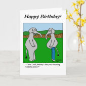 Een Leeg Tekenen - Olifant - Pas het aan Kaart (Gele Bloem)