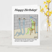 Een Leeg Tekenen - Worm Food - Pas het aan Kaart (Gele Bloem)