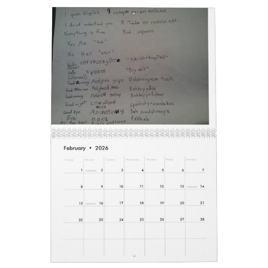 Een "Leer Russisch"-assistent Kalender (Feb 2026)