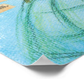 Een leerkracht ontbrandt het poster (Hoek)