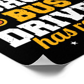 Een leerling van de Legendary School Bus heeft de  Poster (Hoek)