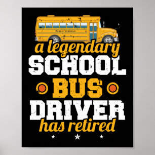 Een leerling van de Legendary School Bus heeft de  Poster