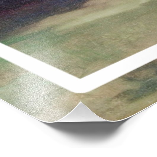 Een leeuw die een paardenschilderij aanvalt - 1762 foto afdruk (Hoek)