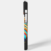 Een leeuw in een hoofdtelefoon Case-Mate iPhone case (Achterkant / Links)