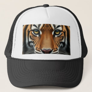 Een leeuw trucker pet