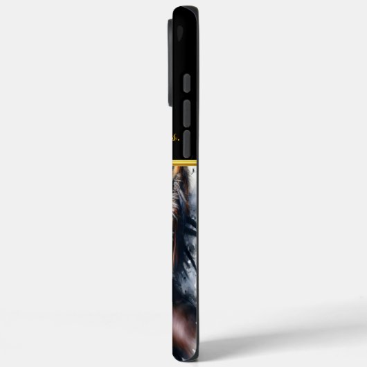 Een leeuwhartige krijger, Case-Mate iPhone case (Achterkant / Links)