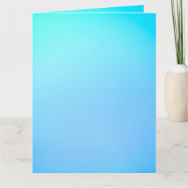 Een lege blauwe verloopkaart weergegeven op marmer kaart