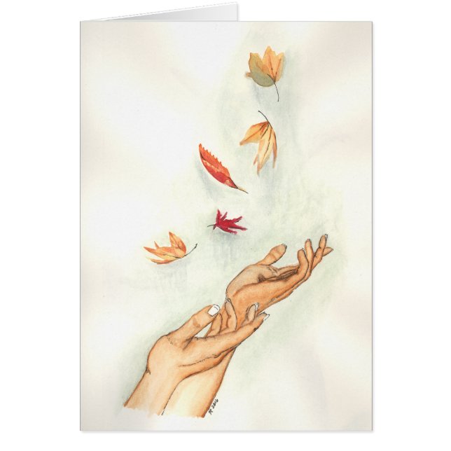 Een lege kaart aanbieden (Voorkant)