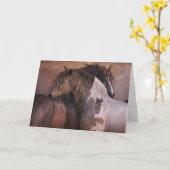 Één Lege Kaart Greetng van de Geest (Gele Bloem)